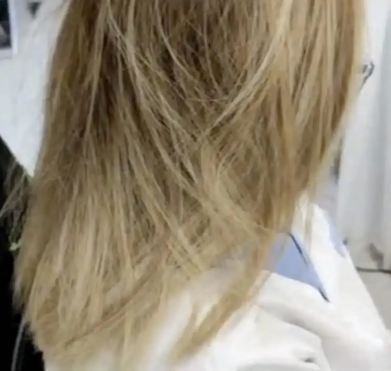 Natural ash blonde color